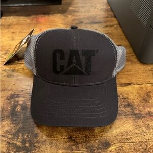 Black and Gray Mesh Cap